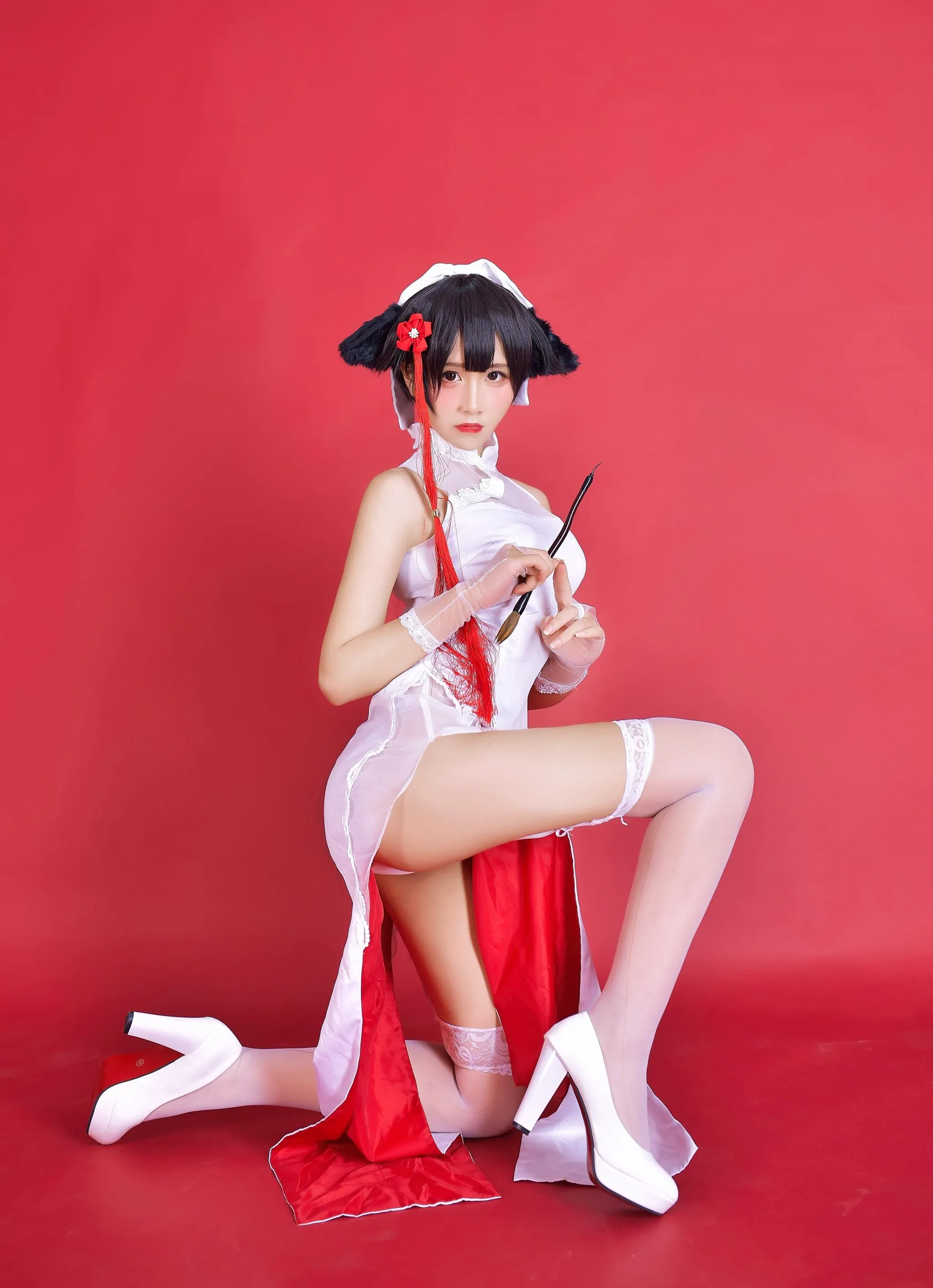 NO.5 九曲Jean-碧蓝航线 旗袍 [15P]插图5